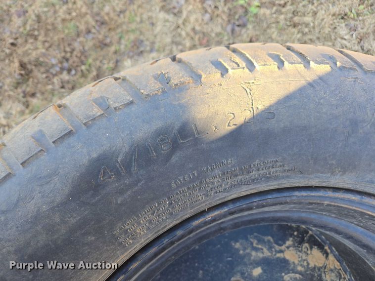 image for item DT4732 Approximately 20 tires and wheels