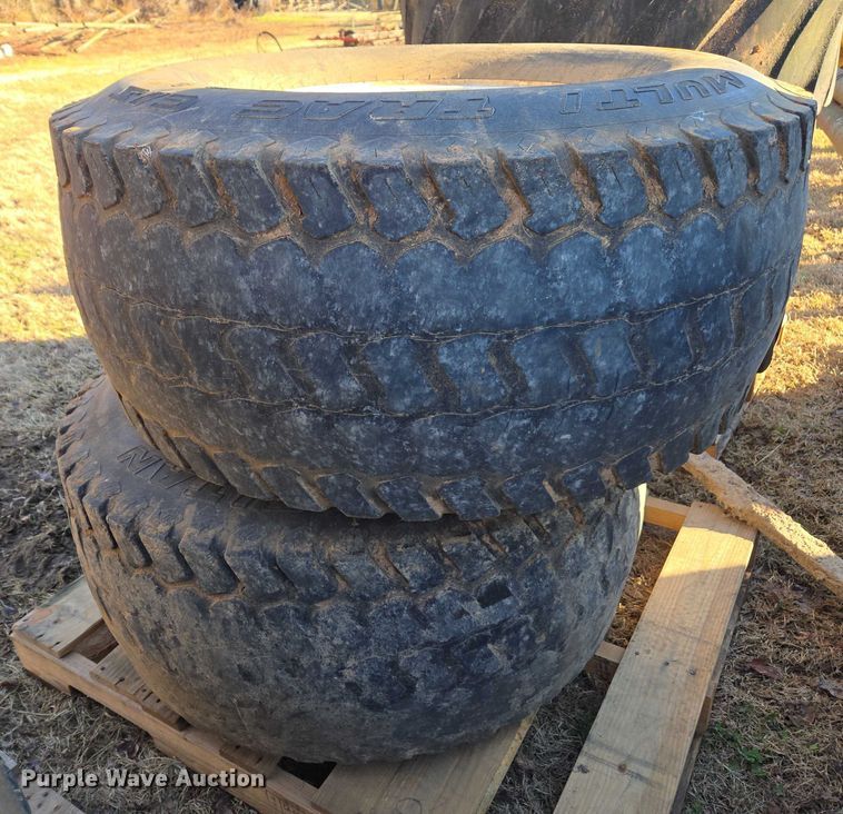 image for item DT4732 Approximately 20 tires and wheels