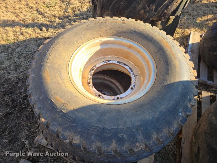 image for item DT4732 Approximately 20 tires and wheels