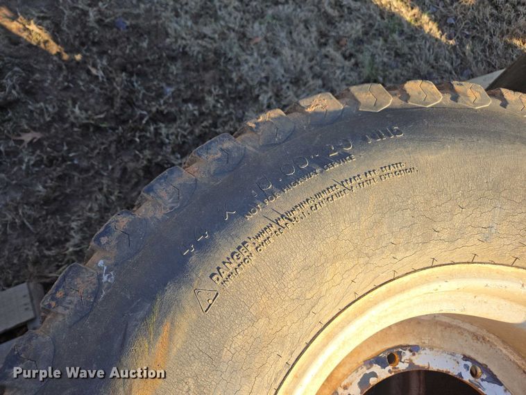 image for item DT4732 Approximately 20 tires and wheels