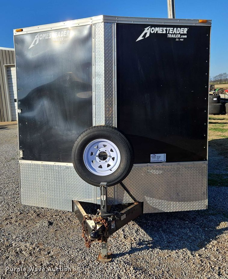 image for item DT4733 2015 Homesteader 816PT enclosed cargo trailer