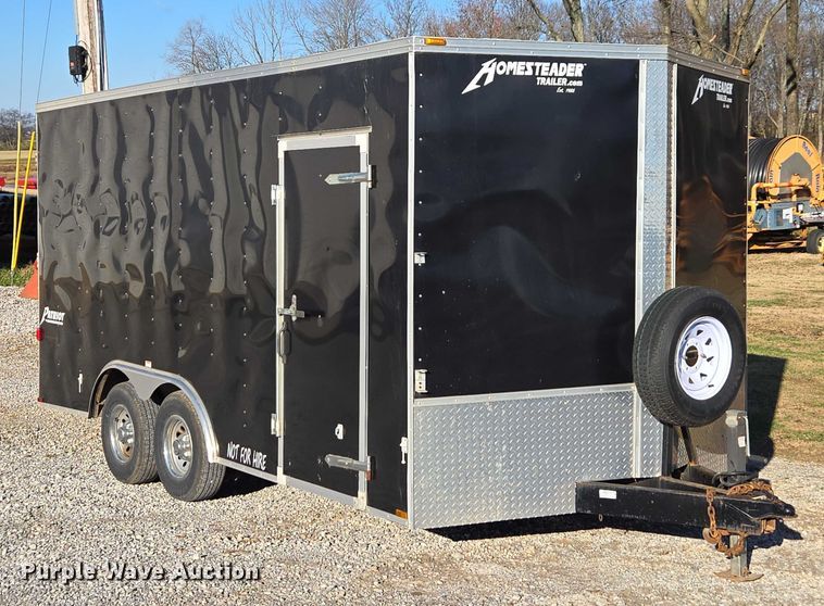 image for item DT4733 2015 Homesteader 816PT enclosed cargo trailer
