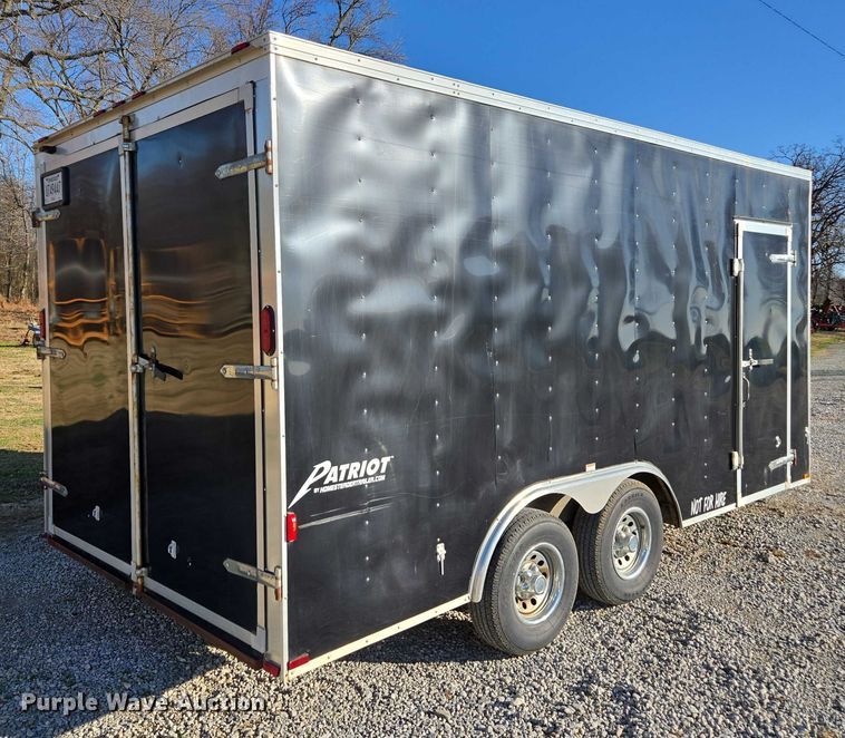 image for item DT4733 2015 Homesteader 816PT enclosed cargo trailer