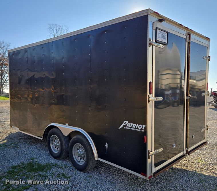image for item DT4733 2015 Homesteader 816PT enclosed cargo trailer