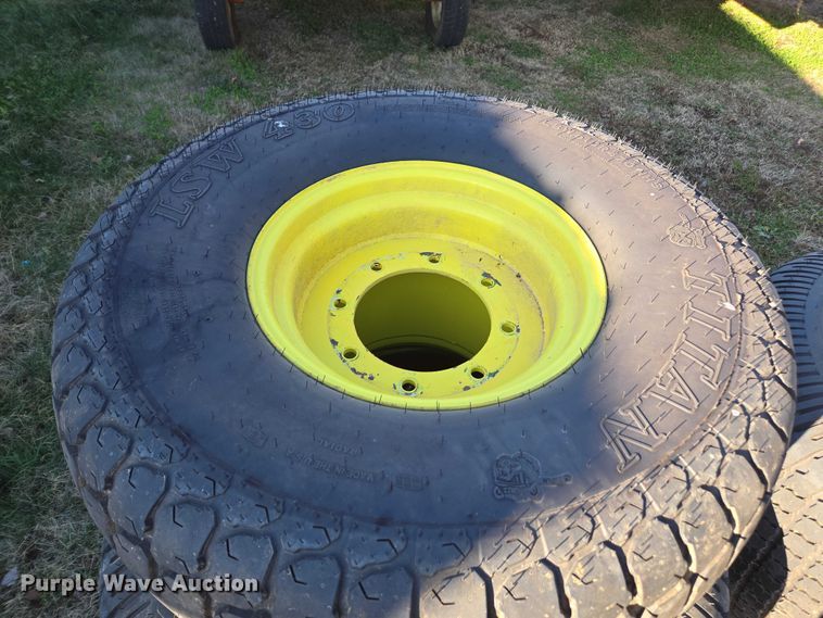 image for item DT4734 (4) Titan turf wheels and tires