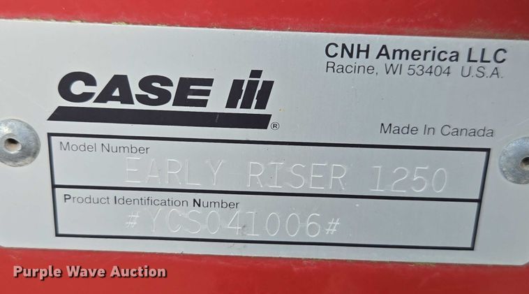 image for item DU2570 2013 Case IH 1250 Early Riser no-till planter