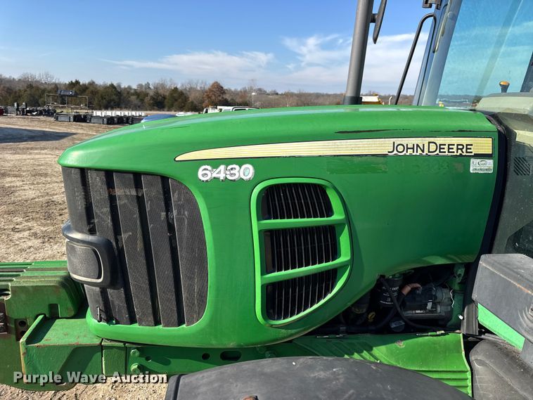 image for item DW6705 2011 John Deere 6430 MFWD tractor
