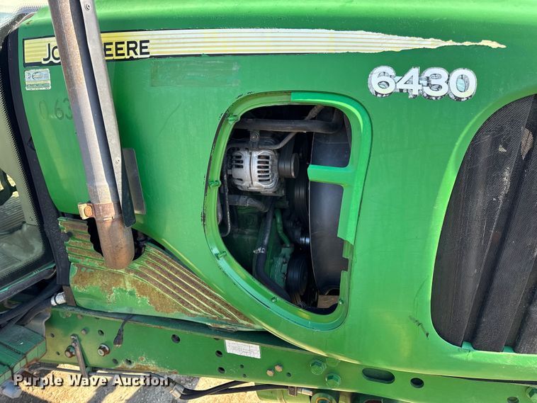 image for item DW6705 2011 John Deere 6430 MFWD tractor