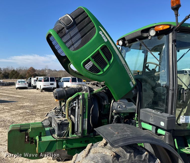image for item DW6705 2011 John Deere 6430 MFWD tractor