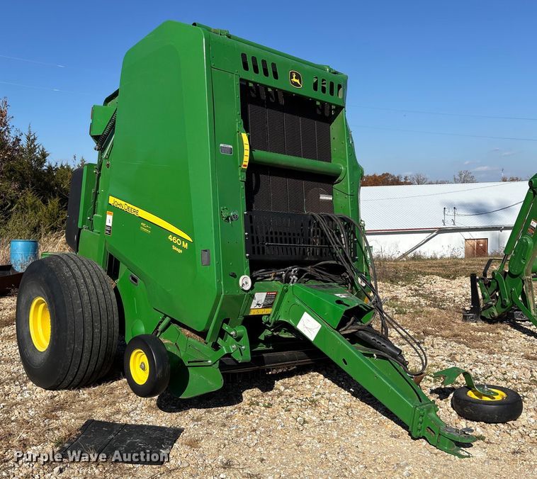 image for item DW7280 John Deere 460M Silage round baler