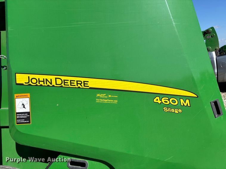 image for item DW7280 John Deere 460M Silage round baler