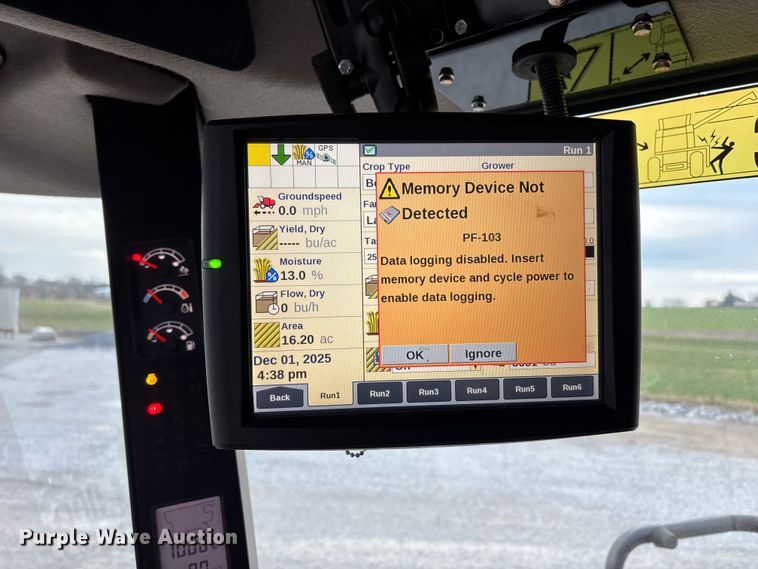 image for item DW7323 2012 Case IH 6130 RWA combine