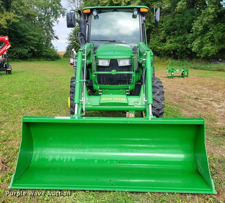 image for item EA2575 2015 John Deere  5075E MFWD tractor