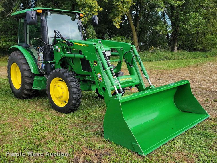 image for item EA2575 2015 John Deere  5075E MFWD tractor