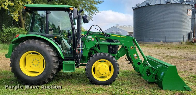 image for item EA2575 2015 John Deere  5075E MFWD tractor