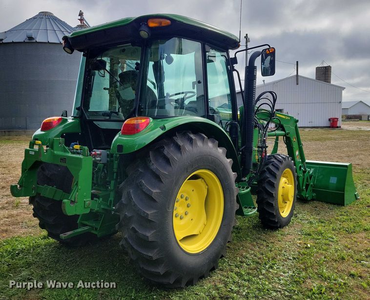 image for item EA2575 2015 John Deere  5075E MFWD tractor