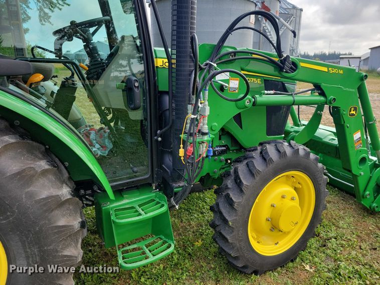 image for item EA2575 2015 John Deere  5075E MFWD tractor