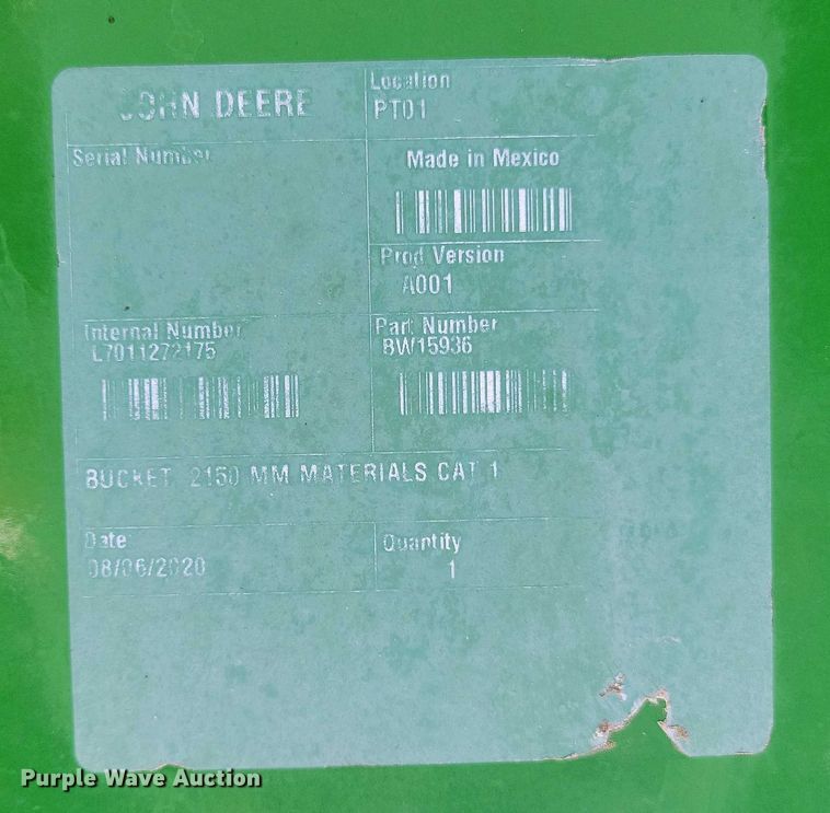 image for item EA2575 2015 John Deere  5075E MFWD tractor