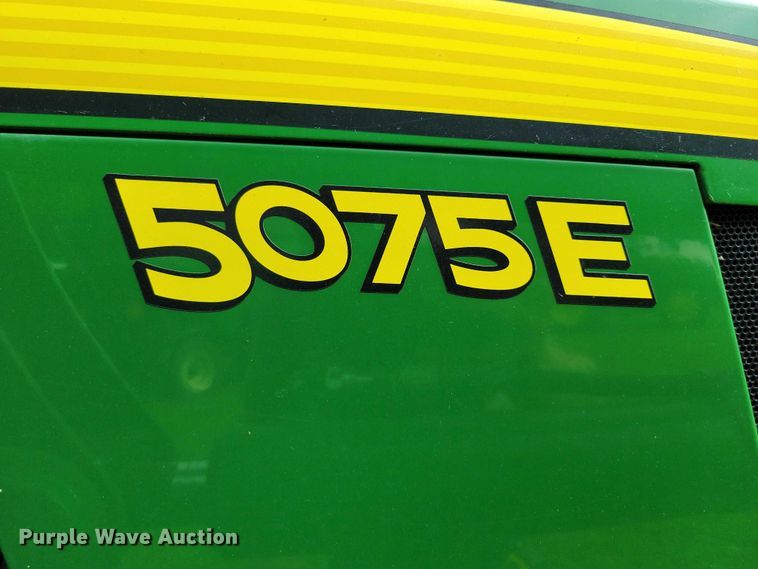 image for item EA2575 2015 John Deere  5075E MFWD tractor