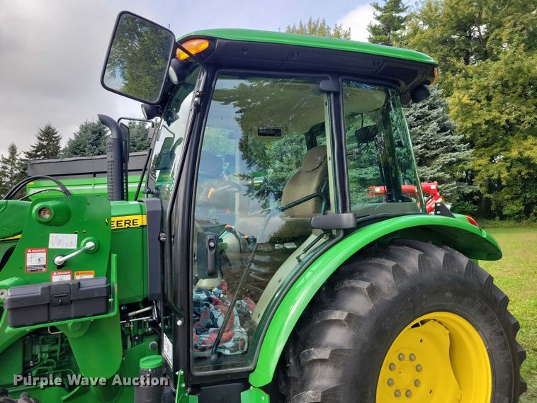 image for item EA2575 2015 John Deere  5075E MFWD tractor