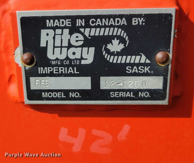 image for item EA2579 2012 Rite Way land roller