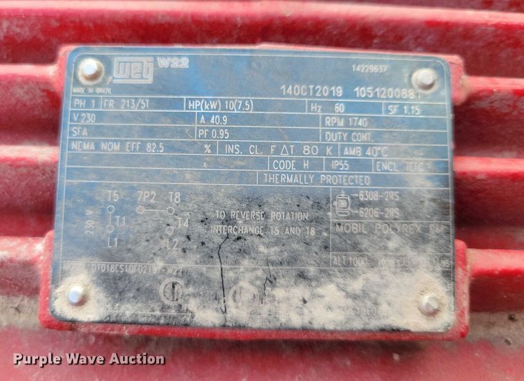 image for item EA2582 2019 Westfield WRX 10-31 auger