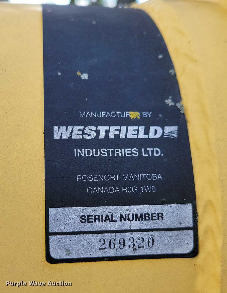 image for item EA2583 2015 Westfield MKX 100-73 auger