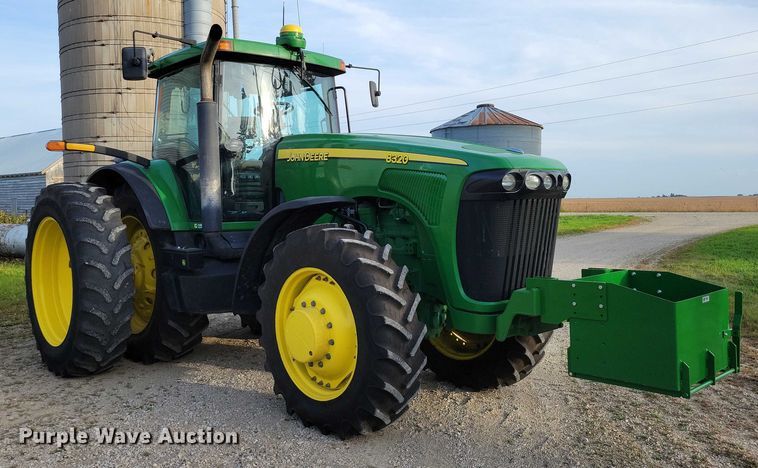 image for item EA2586 2003 John Deere  8320 MFWD tractor