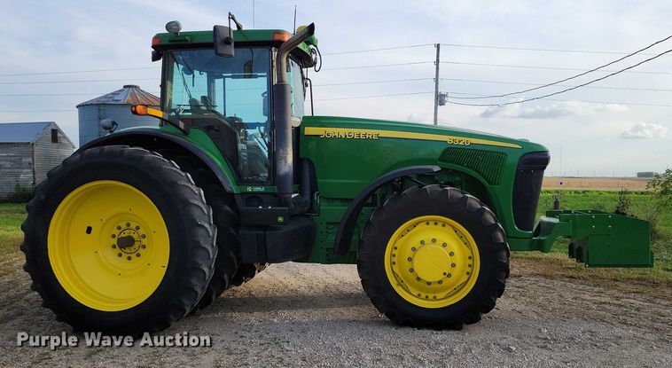 image for item EA2586 2003 John Deere  8320 MFWD tractor