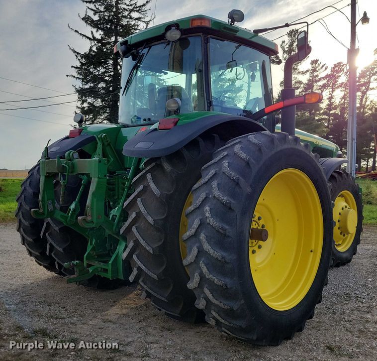 image for item EA2586 2003 John Deere  8320 MFWD tractor