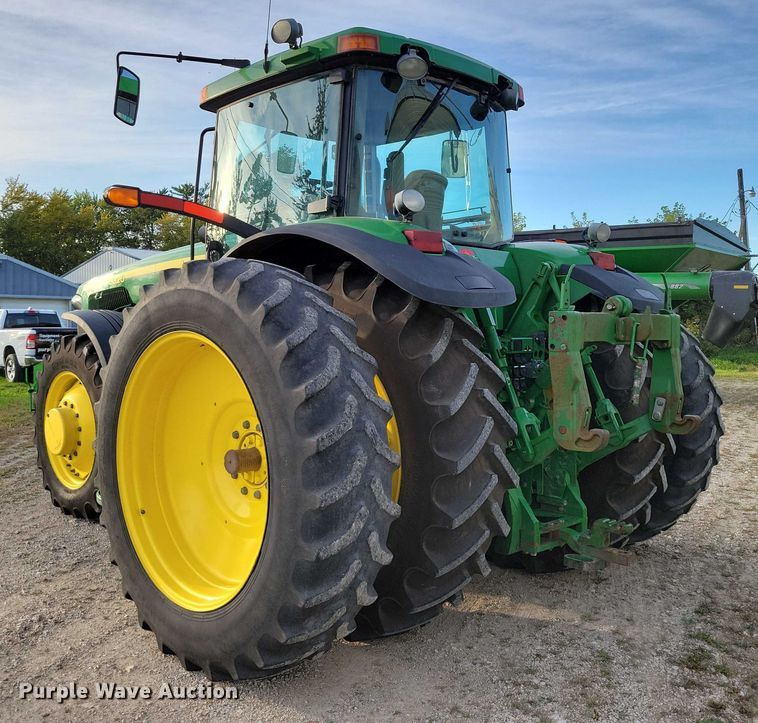 image for item EA2586 2003 John Deere  8320 MFWD tractor