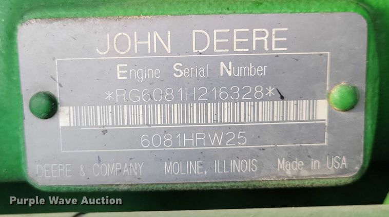 image for item EA2586 2003 John Deere  8320 MFWD tractor