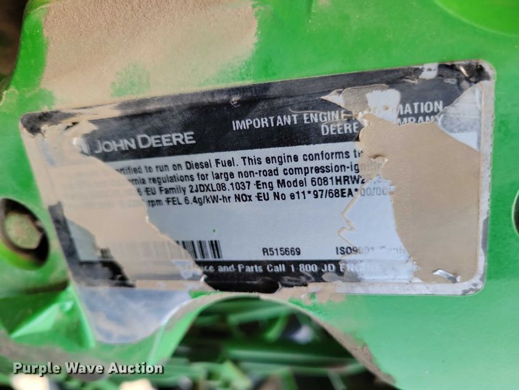 image for item EA2586 2003 John Deere  8320 MFWD tractor