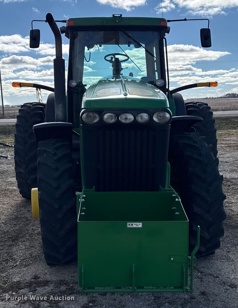 image for item EA2586 2002 John Deere  8320 MFWD tractor