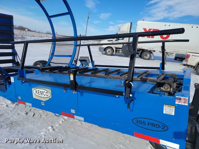 image for item EA2765 2021 Kemco 355 Pro-2 bale wrapper