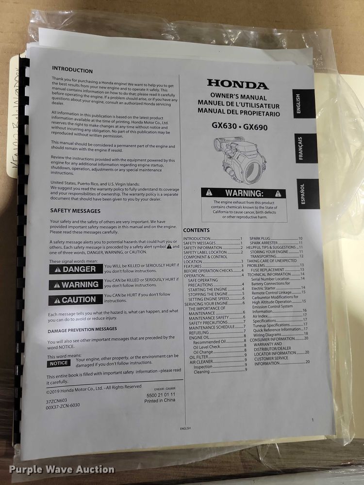 image for item EA2765 2021 Kemco 355 Pro-2 bale wrapper