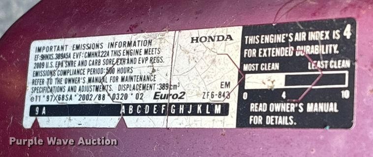 image for item EA7083 2004 Befort 2860 header trailer