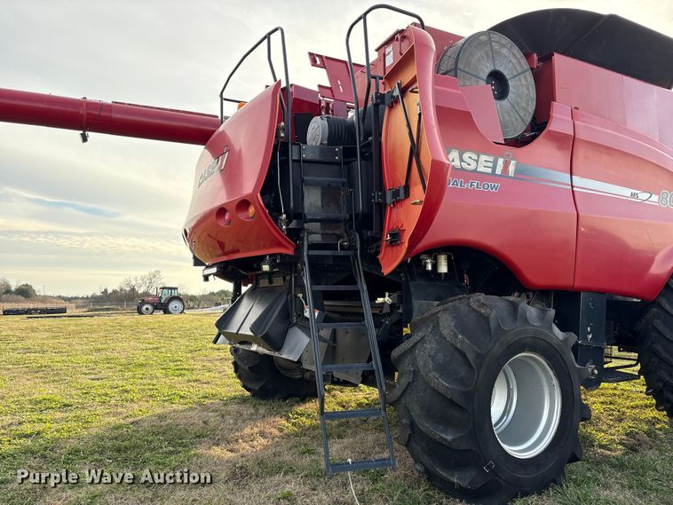 image for item EA7128 2007 Case IH 8010 Axial-Flow RWA combine