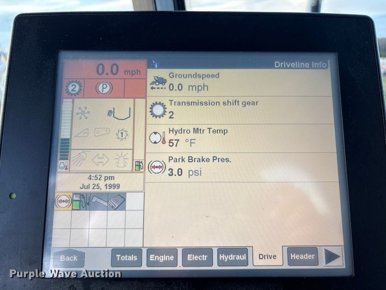 image for item EA7128 2007 Case IH 8010 Axial-Flow RWA combine