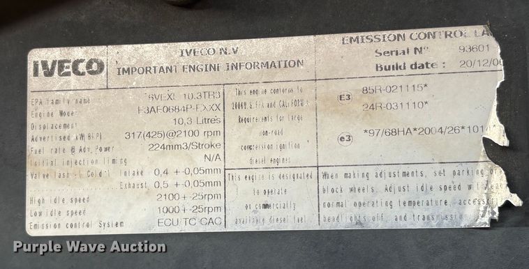 image for item EA7128 2007 Case IH 8010 Axial-Flow RWA combine