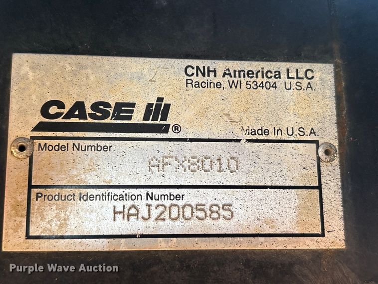 image for item EA7128 2007 Case IH 8010 Axial-Flow RWA combine