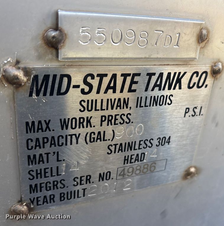 image for item EA7804 2012 Rogator RG900 sprayer