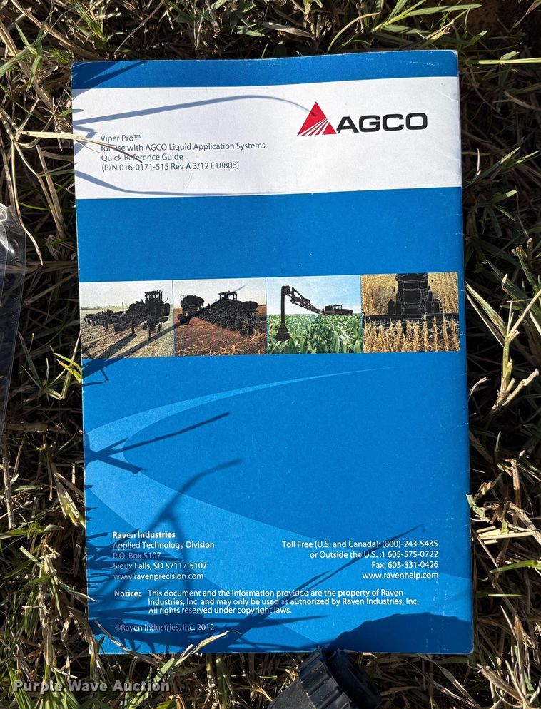 image for item EA7804 2012 Rogator RG900 sprayer