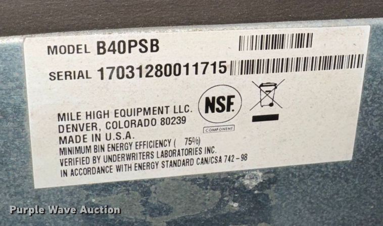 image for item EB1474 ICE-O-Matic B40PSB ice maker