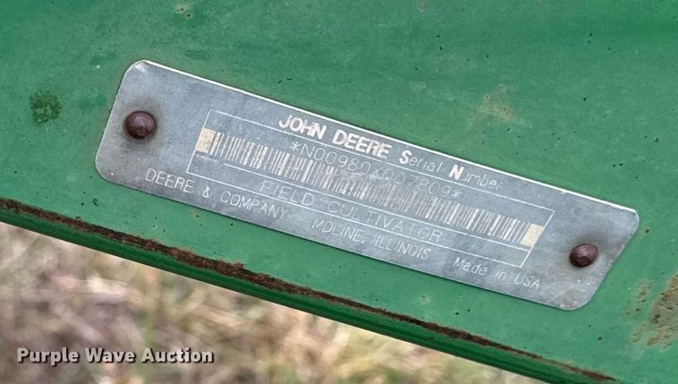 image for item EC4486 John Deere field cultivator