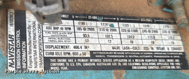 image for item ED5058 2021 International 4900 applicator truck
