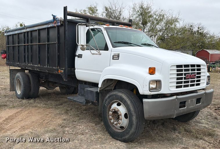 image for item ED5059 1998 GMC C7500 grain truck