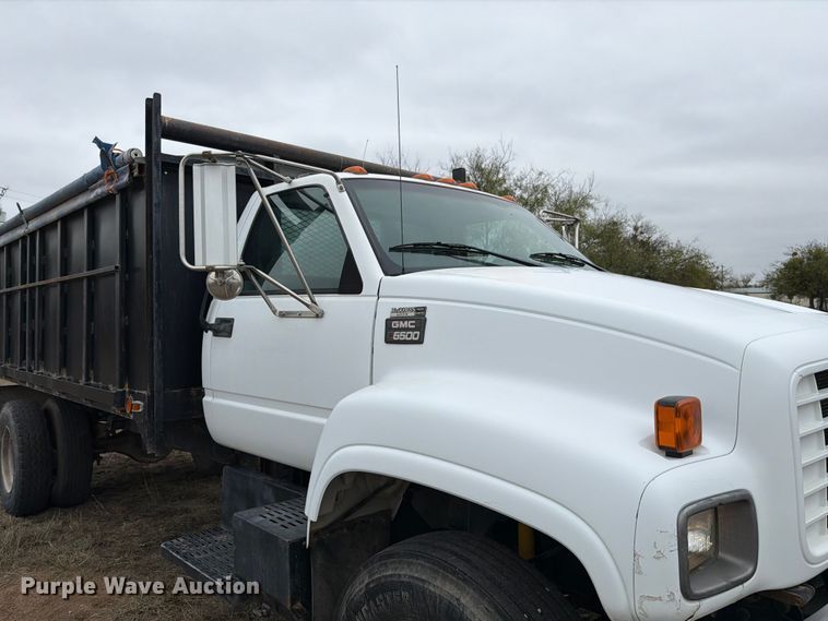 image for item ED5059 1998 GMC C7500 grain truck