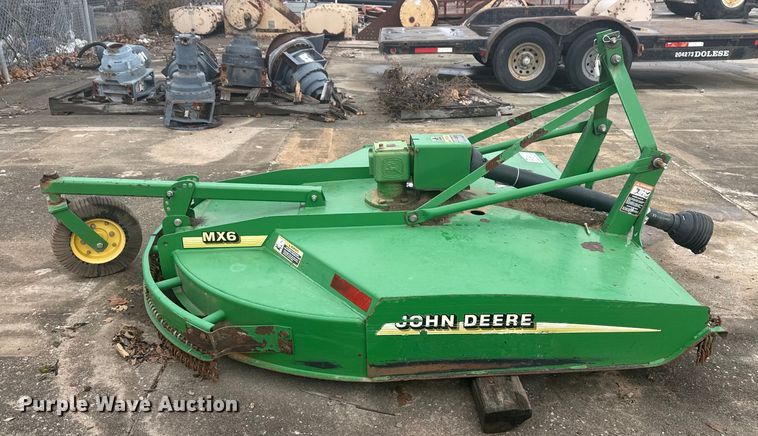 image for item EE3388 John Deere MX6 rotary mower
