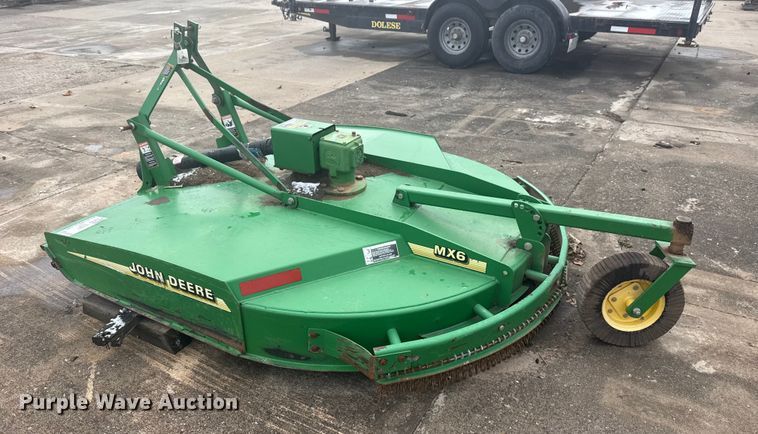 image for item EE3388 John Deere MX6 rotary mower